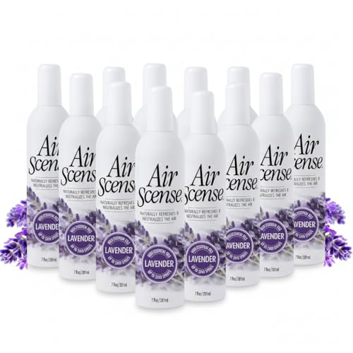 Image of Air Scense Lavender Natural Air Freshener, Room Spray, 12 Pack