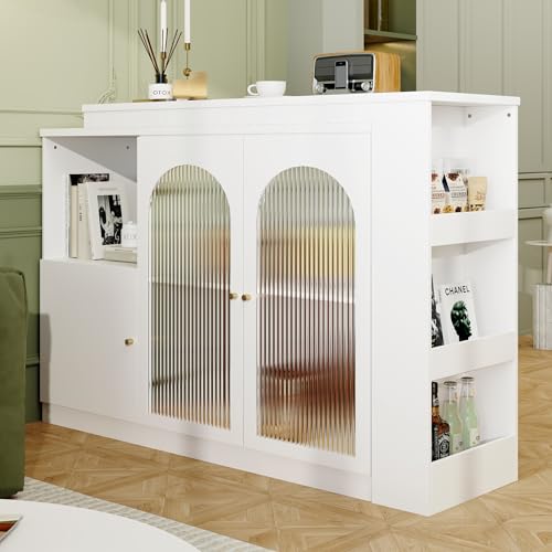 Lcoho Um 360° drehbarer Bartisch (Hauptkörper 120 x 40 x 97...