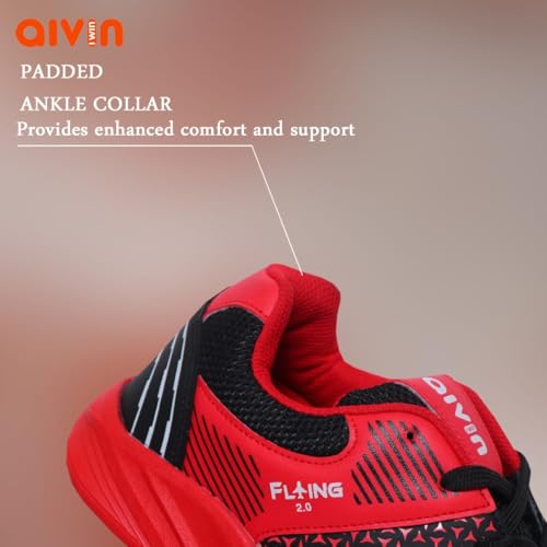 Image of Aivin Flying 2.0 Badminton Shoes for Men | Non Marking Shoes | Lightweight
