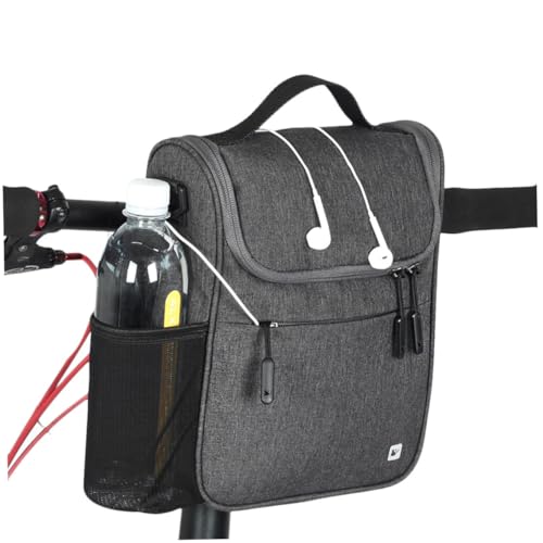 Sacoche de guidon vélo POPETPOP pour rangement d'accessoires de cyclisme - 6