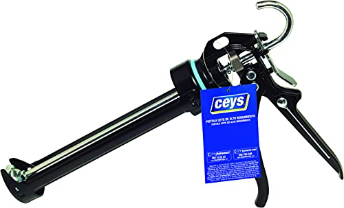 Ceys - Pistola Selladora Profesional - Aplicador Masilla Alta viscosidad - Azul