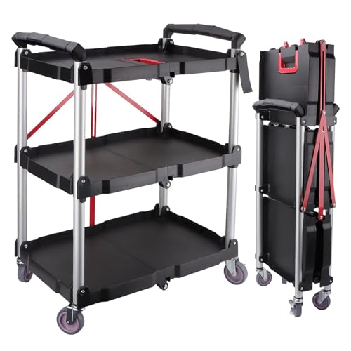 Chariot utilitaire robuste pliable pour ne plus porter de charges lourdes à la maison - 2