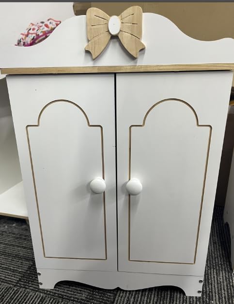 Bow-Knot Doll Closet for 12-16 Inches Doll