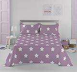  Colcha Bouti Estrellas Lila Stella de Dhestia - Lila, Cama 105