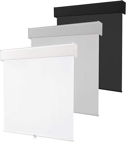 Miniatura 7 de Melodieux Persiana enrollable 100% opaca sin cordón con parada libre, persiana de ventana con tela de aislamiento térmico y protección UV. Persiana