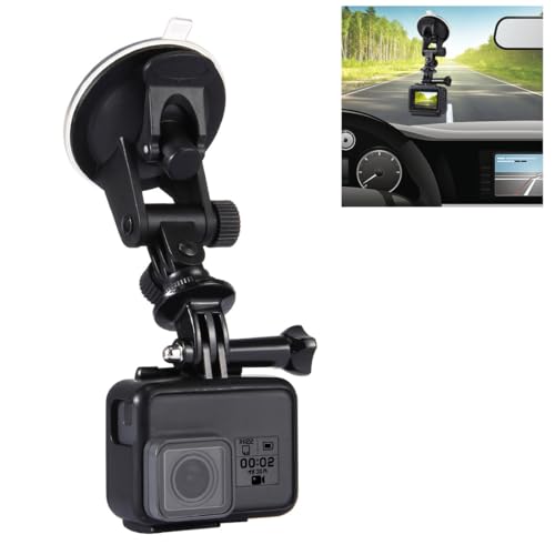 FotStdio Car Camera Mount for GoPro, Suction Cup Mount on