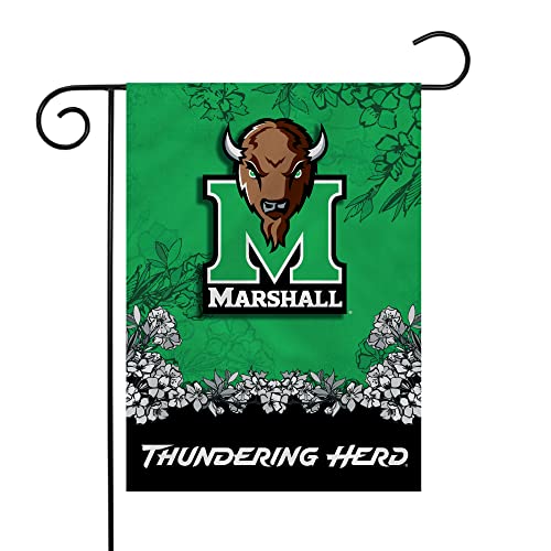 Rico Industries NCAA Marshall Thundering Herd Primary 13" x 18" Double Sided Garden Flag