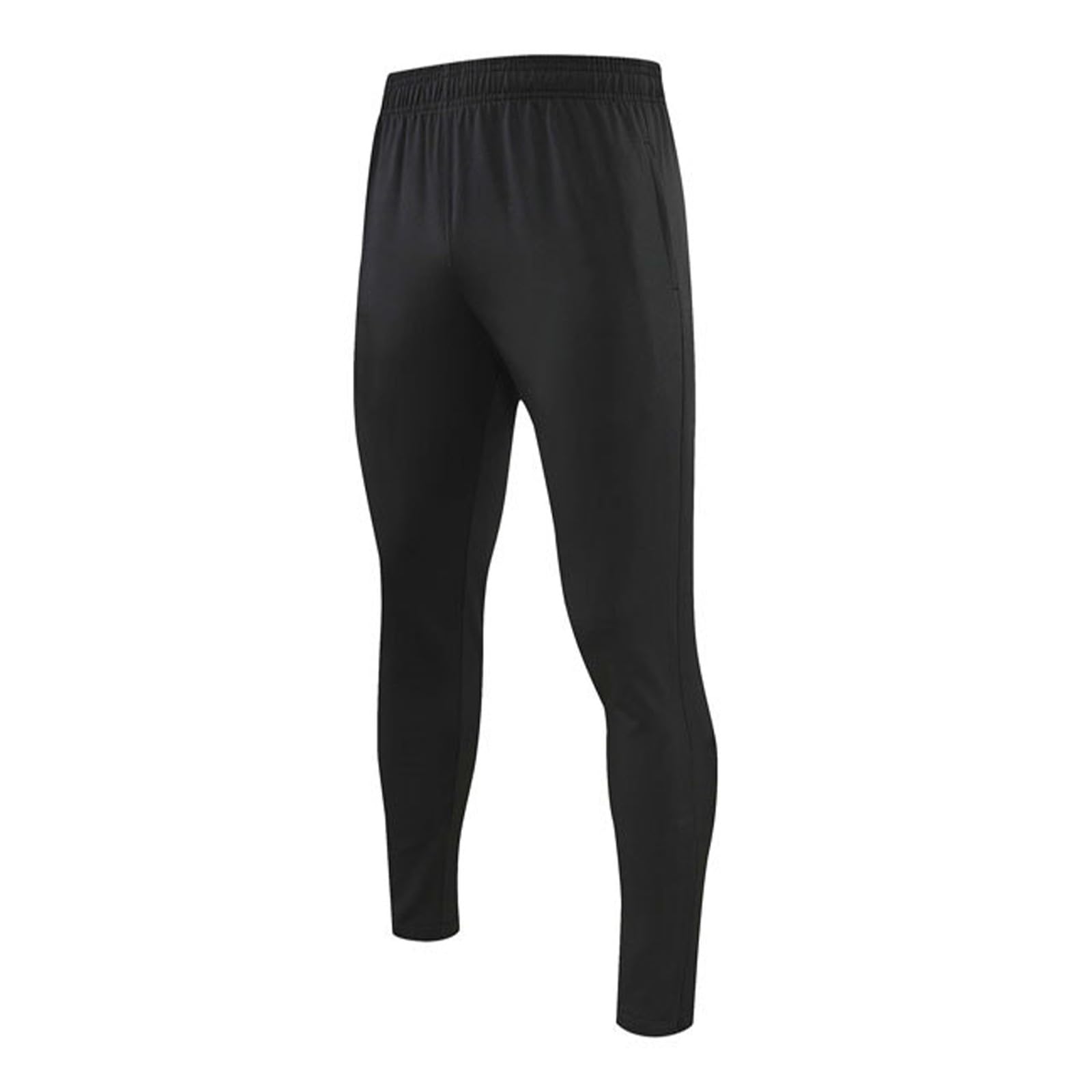 Tuta sportiva da uomo lunga in due pezzi | Tinta unita, colletto alto, top con mezza cerniera, sportivi, comodi, per il tempo libero, abbigliamento sportivo, autunno