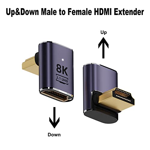 AreMe Adaptador HDMI 2.1 8K (Paquete 6 unidades) miniatura 3