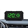 Huaxingda Compteur de Vitesse pour Voiture,Affichage tête Haute GPS de Voiture HUD | Compteur de Vitesse numérique…