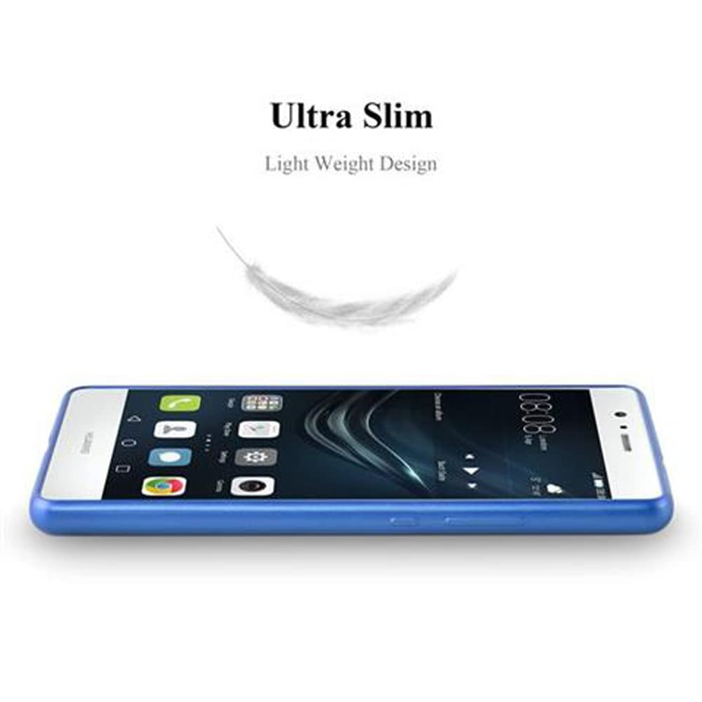 Custodia per Huawei Y9S Cadorabo Blu | Cover Morbida in Silicone