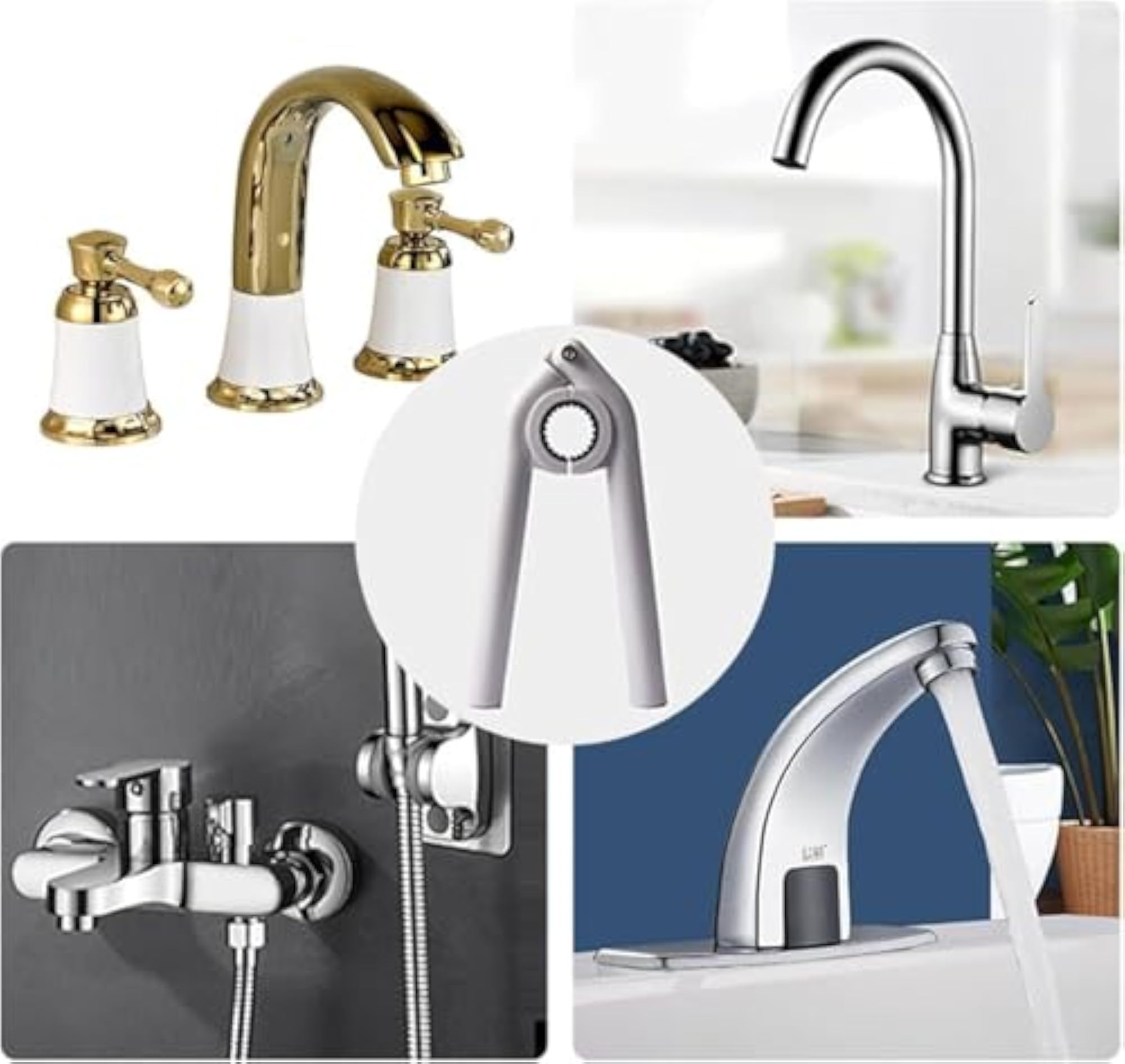 Faucet Wrench Basin Installation Tool, Slip-Resistant