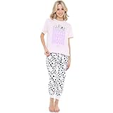 DISNEY 101 Dalmations Snooze Juego de Pijama, Multi, Small para Mujer
