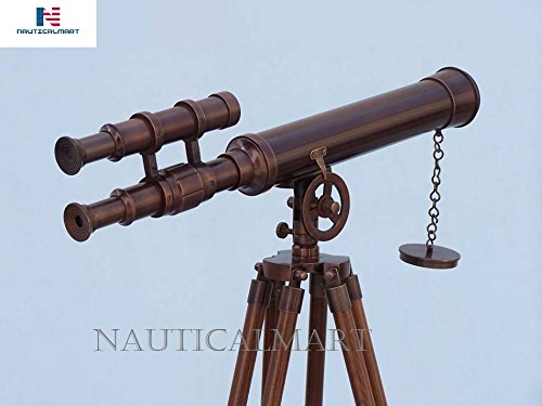 NauticalMart Floor Standing Bronzed Griffith Astro Telescope 50
