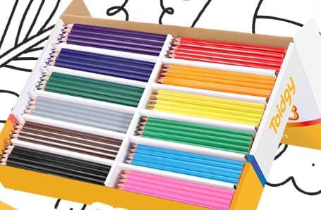 270 Packs School Supplies Bulk Colored Pencils（18 colors）