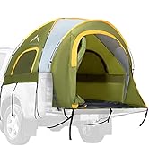 GoHimal Pickup Truck Tent, Waterproof PU2000mm Double Layer for 5.5-6.5 FT Truck Bed, Portable Tr...