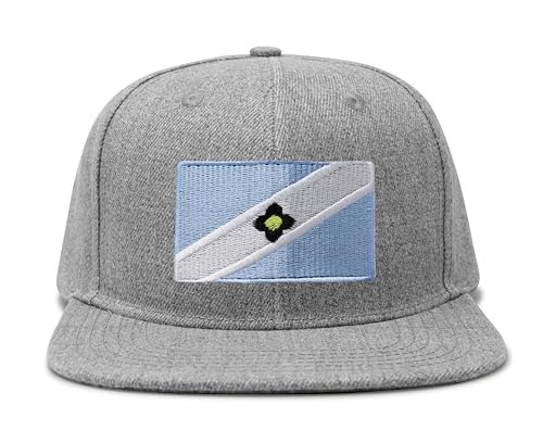 Image of International Tie City Hat for Men and Women, Adjustable Snapback Trucker Baseball Cap with Embroidered Patch
