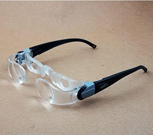 Lupe, 2,1-fache Lesebrille im Brillenglas-Stil, Lese-Reparatur-Lupe für alte Männer, die Fernsehen, Zeitung lesen, Lupe, Ehe