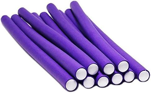 Homeoculture Flexi Rods Magic Air Hair Roller Curler and Hair Sticks (Rods of 10 Pieces)