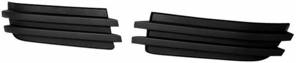 KarParts360 For Dodge Grand Caravan Fog Light Cover 2008 2009 2010 Driver and Passenger Side Pair/Set | Black | CH2598104, CH2599104 | 5113147AA, 5113146AA