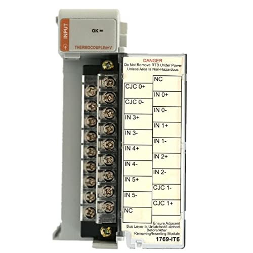 1769-IT6 THERMOCOUPLE Input 6CH 1769-IT6 PLC Module Sealed in Box 1 Year Warranty