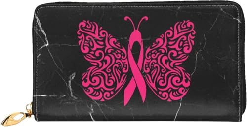 Butterfly Lung Cancer Wallet Card Bag