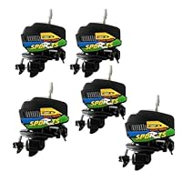 Wisboey Kaffeerührer für Motorboote, Kaffeerührer mit Aufziehbarem Bootsmotor, Einzigartige Gadgets, Um die Kaffeezeit Unterhaltsamer zu (5 Stück)