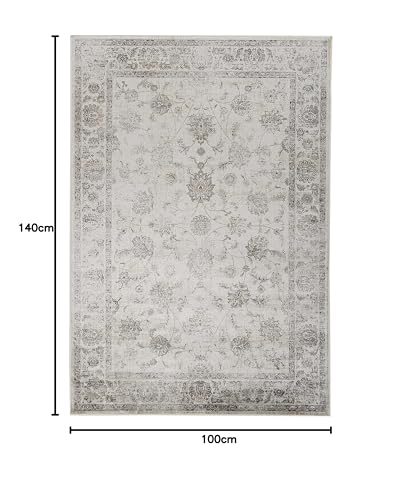 Tapis Casablanca C de style rétro aux finitions soignées