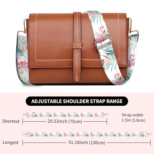 Image of Wide Purse Strap Replacement Crossbody, Funny Shoulder Strap Adjustable, Cute Bag Strap for Women Guitar Purses