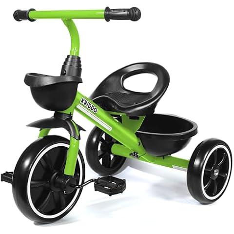 KRIDDO Kids Tricycle for 2 to 5 Years Cover