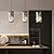 FDPBY Black Pendant Lighting Modern Pendant Light, Mini Crystal Chandeliers,Adjustable Pendant Light Fixture for Kitchen Island Dinning Room Bedroom (3 Pack)