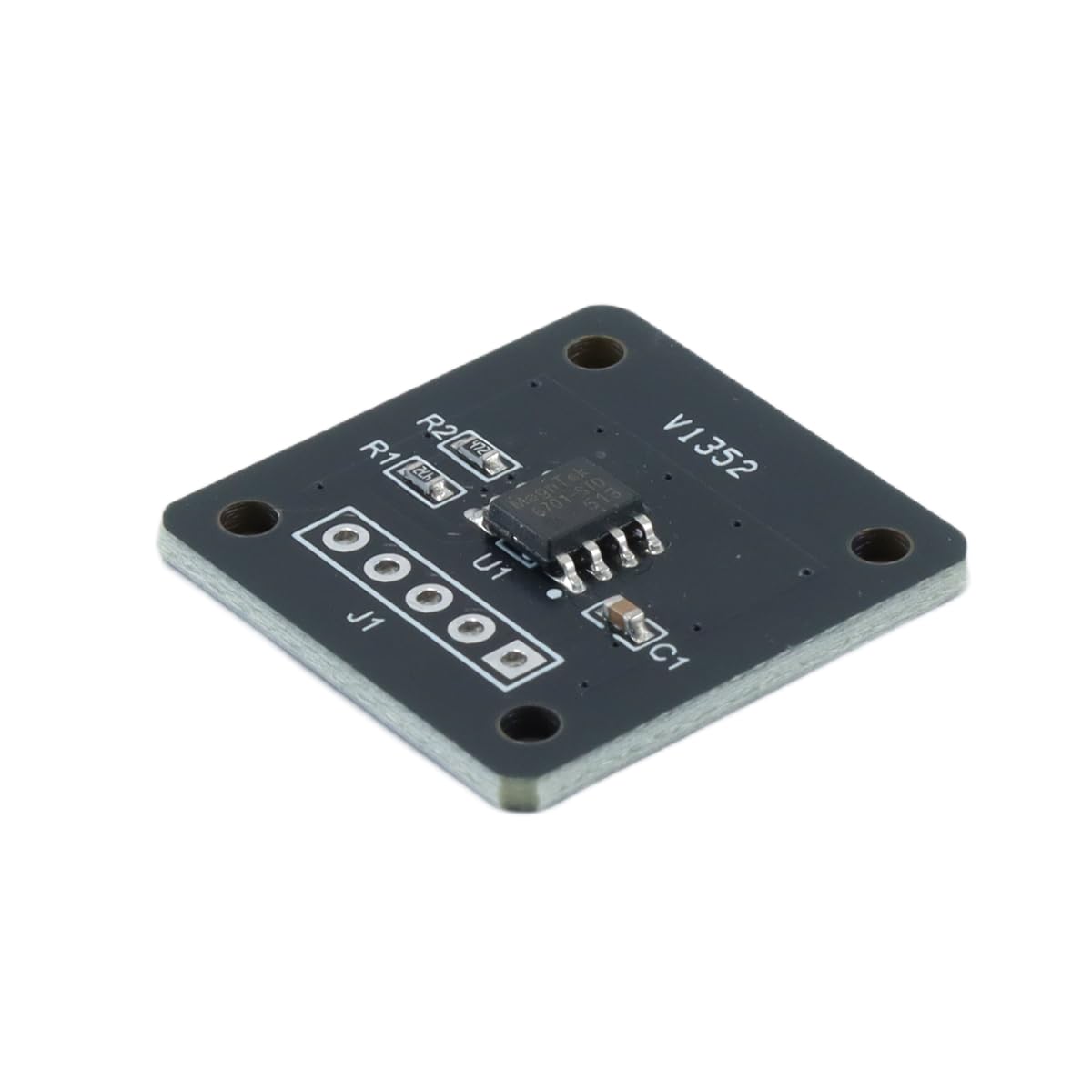 Lot de 3 modules de capteur d'encodeur magnétique MT6701, mesure d'angle absolu 14 bits, technologie à effet Hall différentiel