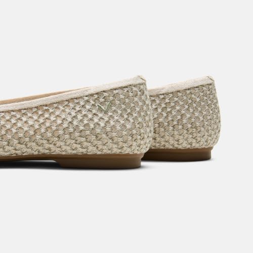 Image of VIVAIA Margot 3.0 Newly Upgraded Women's Ballet Flats Comfortable Square-Toe V-Cut Flats Casual Dress Washable Sustainable Shoes
