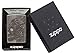 Zippo Skull Head Armor High Polish Black Ice Pocket Lighter