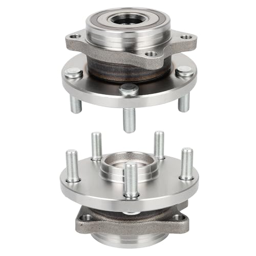Image of ECCPP 2-Piece 513302 Front Wheel Hub Bearing for Subaru Outback 2015-2025 | for Subaru Impreza 2004-2014 5 lugs w /ABS Sensor Pre-Greased Sealed