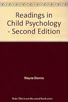 Readings in Child Psychology B0026R1PZO Book Cover