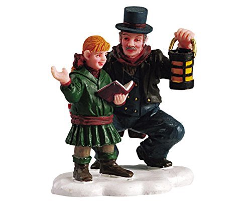 Lemax Caddington Village Collection Caroling with Grandpa Figurine #52028