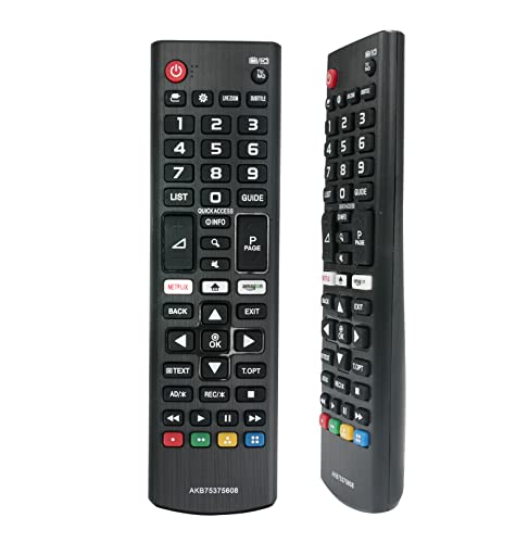 AULCMEET AKB75375608 AKB75095308 AKB75375611 Replaced Remote fit for LG 43UK6450PLC 43UK6470PLC 43UK65 43UK6500LLA 43UK6500MLA 43UK6500PLA 43UK6510PLB 43UK6550PLD 43UK67 43UK6710PLB - Image 4