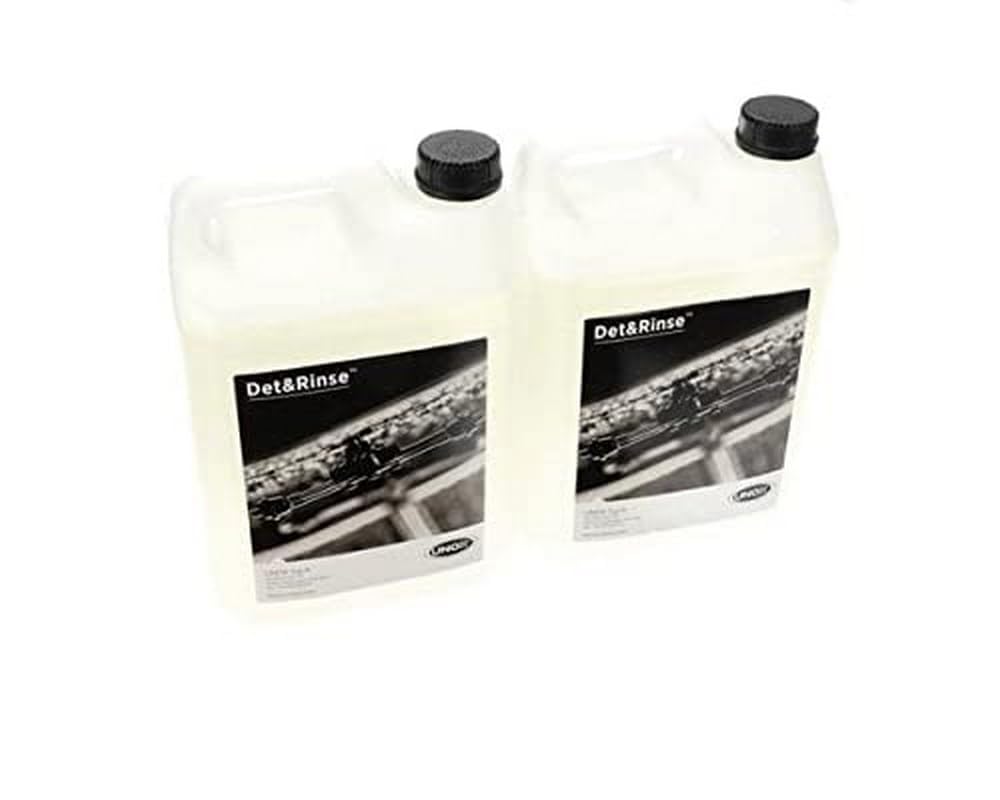 Unox DET&RINSE For Rotor.KLEAN 2×5 l Professioneller Ofenreiniger für automatische Reinigung in 5E‑Serie Spezialmittel für Kombidämpfer Mind.Maps ChefTop BAKERTOP