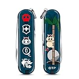 VICTORINOX(ビクトリノックス) クラシック ヤッターマン コレクション オダテブタ スイス・アーミーナイフ 多機能 ナイフ 防災グッズ アウトドア キャンプ はさみ マイナスドライバー付き つめやすり搭載 7機能を搭載したスイス製マルチツール 小型 コンパクト 軽量 ギフト 【国内正規品】 0.6223.T61-X1