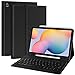 Produktbild Tastatur Hülle für Samsung Galaxy Tab S6 Lite 10.4 2022/2020 SM-P610/P613/P615/P619, Keyboard Case mit Stifthalter und Magnetisch Abnehmbarer Deutscher Tastatur, Auto Sleep/Wake