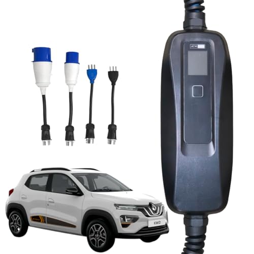 Carregador Portátil para Carro Renault Kwid E-Tech - 7.2 kW T2 ATM Ultraflex