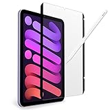 MS factory ペーパーライクフィルム 着脱式 iPad mini 7/6 用 mini7 (A17 Pro 2024 第7世代) mini6 (2021 第6世代) 保護フィルム アンチグレア 収納ケース付き 日本製 IPDM6-MAG/P