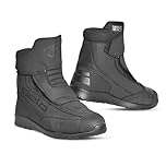 MAXIMO-MOTO Motorbike Boots Motorcycle Urban Touring Shoes Men’s Breathable boots anti slip Quick Closure System with ankle protection (6, UK Footwear Size System, Adult, Men, Numeric, Medium, 6)