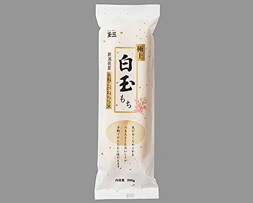 極上 白玉牌 重さ：28g. BL2--055 Amazon.co.jp: 極上白玉もち / 200g（2本入） 富澤商店 : 食品・飲料・お酒
