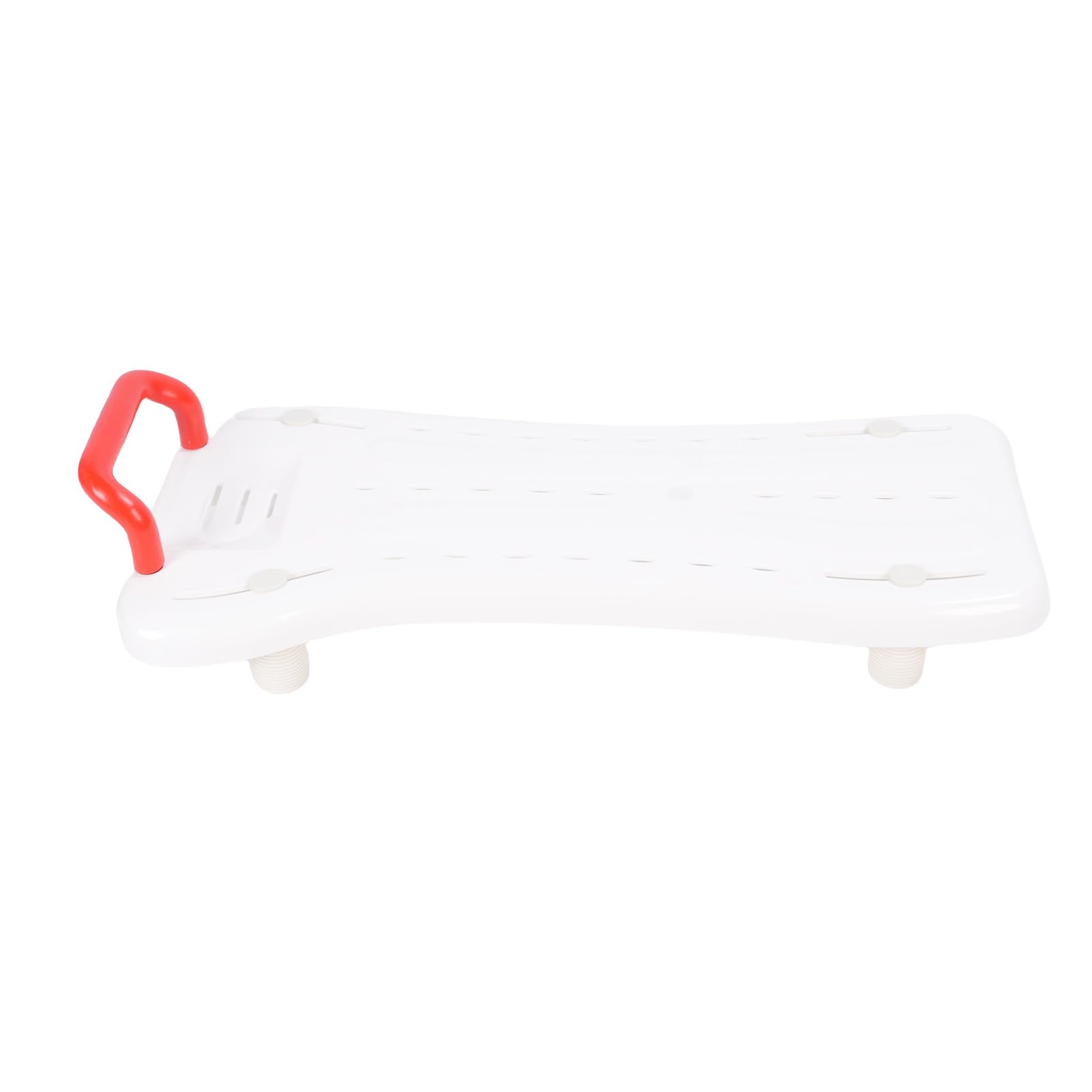 Generic Ławka do Wanny z Uchwytem Antypoślizgowa, Obrotowa ławka do Wanny Użytku w łazience Trwały Plastik 29,7 X 13,6 Cala