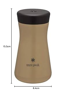 Snow Peak - snow peak(スノーピーク) ステンレス真空ボトルタイプT350サンド ステンレス真空ボトルタイプT350サンド(TW-350-SN) | テーブル