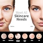 Silicone Face Scrubber, NågraCoola CLIE 2.0 Facial Cleansing Brush, Rechargeable, Waterproof Face Scrub Brush for Cleansing, Exfoliating, Massaging, Electric Facial Exfoliator for Women & Men - Black - Image 4