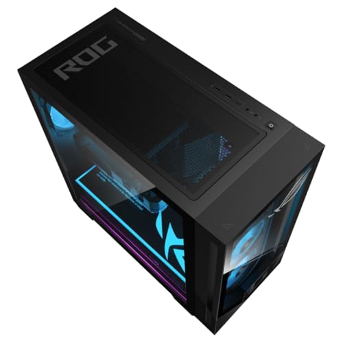 Image of ASUS ROG G700 Gaming Desktop PC Intel Core Ultra 7 265F 32GB RAM 1TB NVMe SSD NVIDIA GeForce RTX 5060 8GB RGB Keyboard Mouse Windows 11 Pro with 12 Month CPS Protection