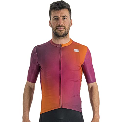 Sportful Rocket Jersey Sweatshirt, Cyclamen Carrot Prune, L Men's Cover